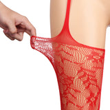 Sexy Jacquard Halter Neck Bodystocking Egypt