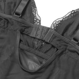 Sexy Egypt Mesh Lace Long Split Nightgown