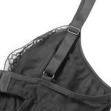 Sexy Egypt Mesh Lace Long Split Nightgown