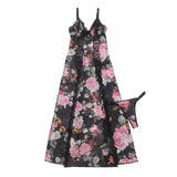 Sexy Egypt Mesh Lace Long Split Nightgown