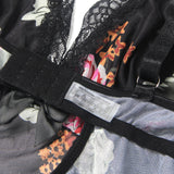 Sexy Egypt Mesh Lace Long Split Nightgown