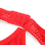 Red Sexy Egypt Hollow Out Bow Tie Bodysuit Lingerie