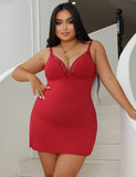 Sexy Modal Lace Bow Suspender Nightdress Egypt Lingerie