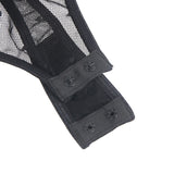 Sexy Egypt Embroidery Lace Hollow Suspender Bodysuit