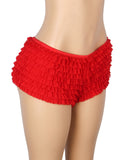 Sexy Mesh Swimsuit Egypt Cloth Ruffled Women Underwear With Bow
