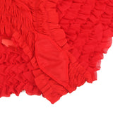 Sexy Mesh Swimsuit Egypt Cloth Ruffled Women Underwear With Bow