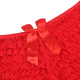 Sexy Mesh Swimsuit Egypt Cloth Ruffled Women Underwear With Bow
