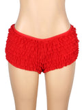 Sexy Mesh Swimsuit Egypt Cloth Ruffled Women Underwear With Bow