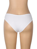 Sexy Striped Fabric Lace Bow Women Underwear