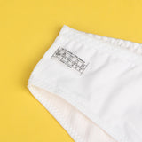 Sexy Striped Fabric Lace Bow Women Underwear