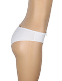 Sexy Striped Fabric Lace Bow Women Underwear