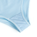 Sexy Striped Fabric Lace Bow Women Underwear