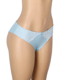 Sexy Striped Fabric Lace Bow Women Underwear