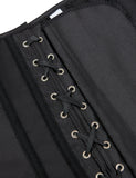 14 Pieces Plastic Bones Sexy Satin Tube Top Palace Style Corset