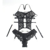 Sexy Lace Garter Lingerie Egypt Set