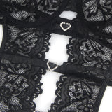 Sexy Lace Garter Lingerie Egypt Set