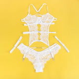 Sexy Lace Garter Lingerie Egypt Set