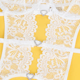 Sexy Lace Garter Lingerie Egypt Set