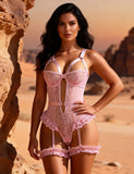 New Sexy Slim Lace Garter Leg Ring Teddy Egypt