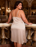 Sexy Split Backless Suspender Home Wear Nightdress Egypt