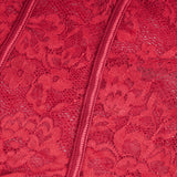 Lace Square-neck Short-sleeve Open-crotch Jumpsuit Egypt