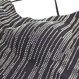 Black Sexy Slim Fit Rhinestone Seamless Backless Short Camisole