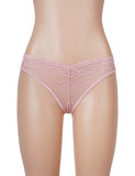 Lace Sexy Cross Straps Women Crotchless Panty