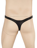 Green & Black & Leopard  & White & Tiger Snakeskin Pattern Sexy Men's Thong