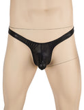 Green & Black & Leopard  & White & Tiger Snakeskin Pattern Sexy Men's Thong