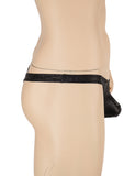 Green & Black & Leopard  & White & Tiger Snakeskin Pattern Sexy Men's Thong