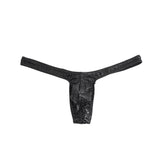 Green & Black & Leopard  & White & Tiger Snakeskin Pattern Sexy Men's Thong