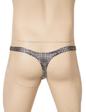 Green & Black & Leopard  & White & Tiger Snakeskin Pattern Sexy Men's Thong