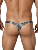 Green & Black & Leopard  & White & Tiger Snakeskin Pattern Sexy Men's Thong