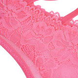 Lace Sexy Cross Straps Women Crotchless Panty