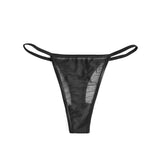Black Sexy Mesh Lace Up Garter Lingerie
