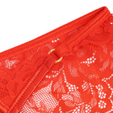 Red Sexy Lace Lingerie Set