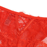 Red Sexy Lace Lingerie Set