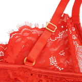 Red Sexy Lace Lingerie Set