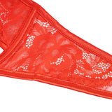 Red Sexy Lace Lingerie Set