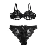 Red Sexy Lace Lingerie Set