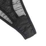 Sexy Lace Mesh U Shape Backless Babydoll Lingerie