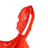 Sexy Lace Mesh U Shape Backless Babydoll Lingerie