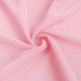 V Neck Pink Lace Stitching Strap with Flower Babydoll