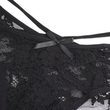 Sexy Purple Lace Criss Cross Strap Women Panty