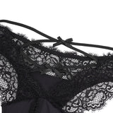 Low Rise Crotchless Criss Cross Tie Women Panty