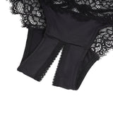 Low Rise Crotchless Criss Cross Tie Women Panty