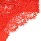 Low Rise Crotchless Criss Cross Tie Women Panty