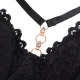 Sexy Modal Lace Slit Nightdress
