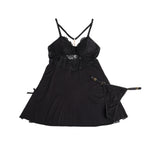 Sexy Modal Lace Slit Nightdress