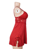 Sexy Modal Lace Slit Nightdress